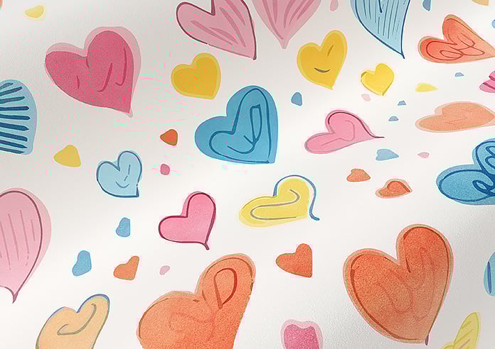 Sweetheart, Multi - Motorised Roman Blind - Image 4